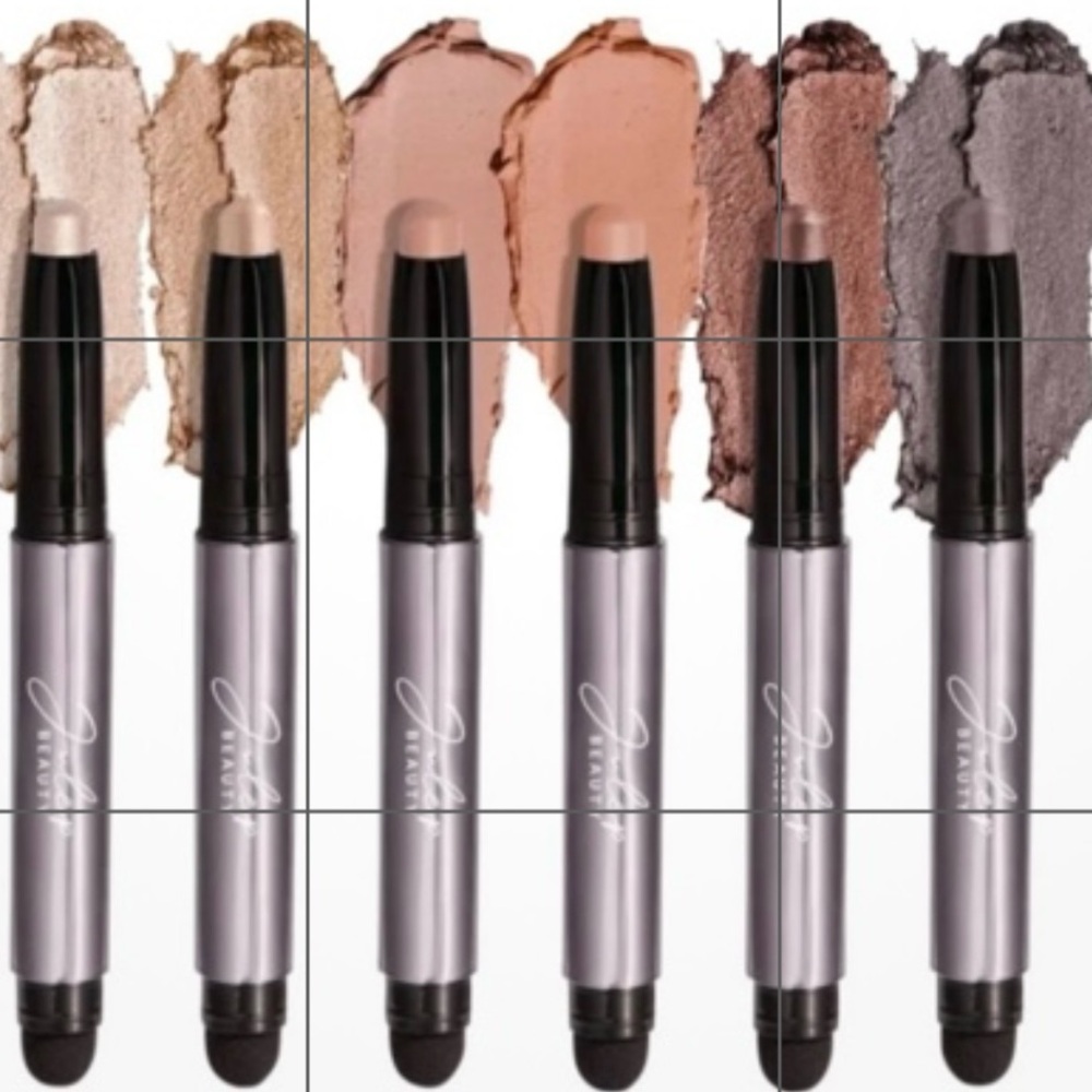 Julep Eyeshadow 101 Palette-Style Creme-to-Powder 6 Piece Eyeshadow Set Neutral